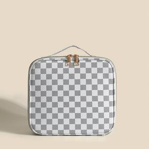 Checker Cosmetic Case